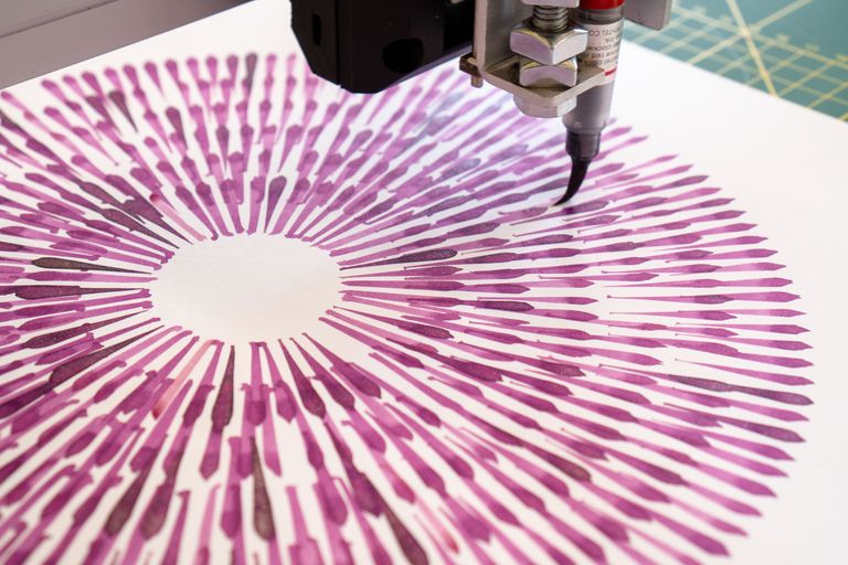 Artwork from project The Drawing Machine